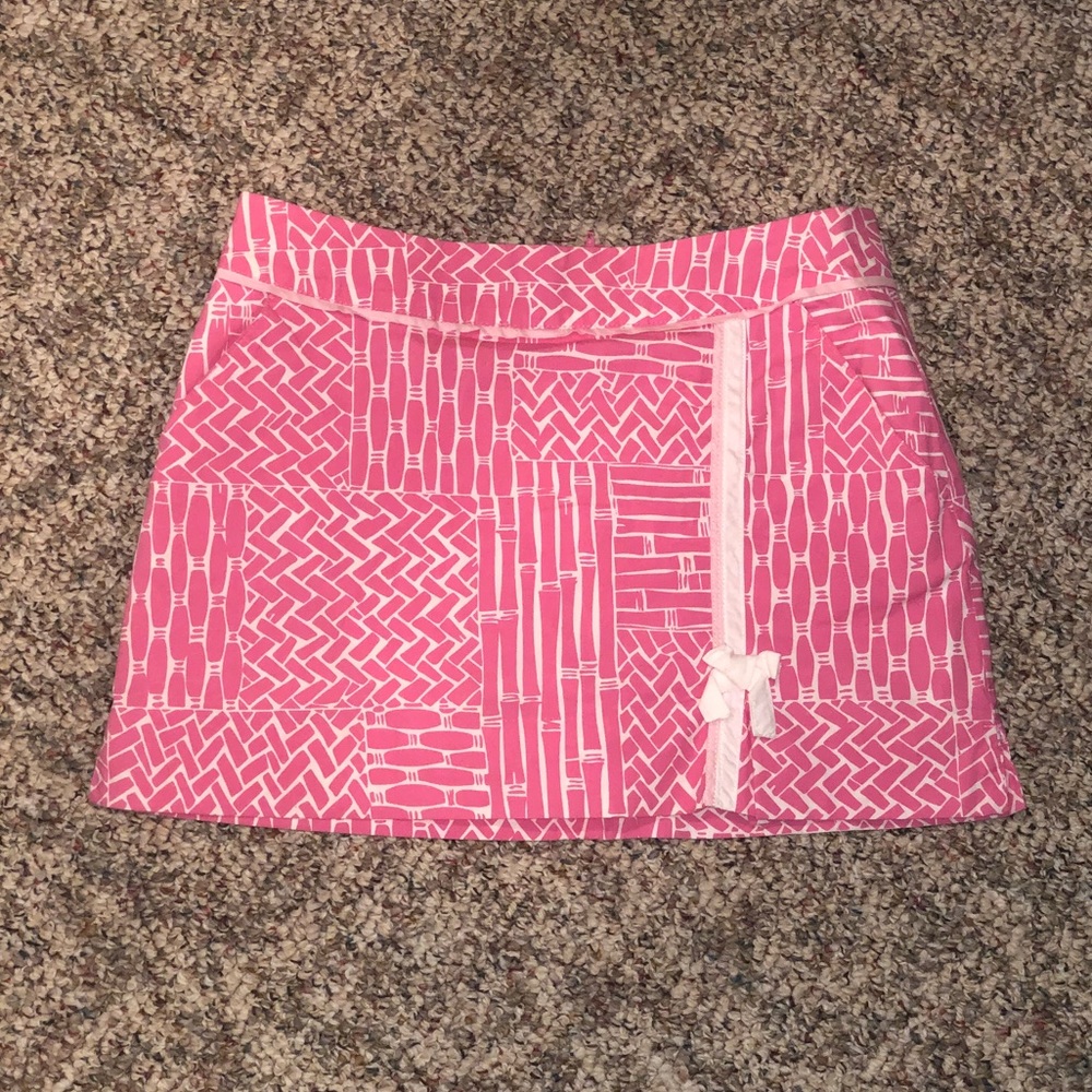 Pink Lilly Pulitzer Skort